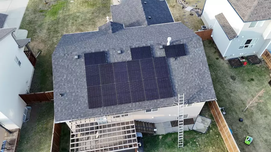 On-site roof walkthrough